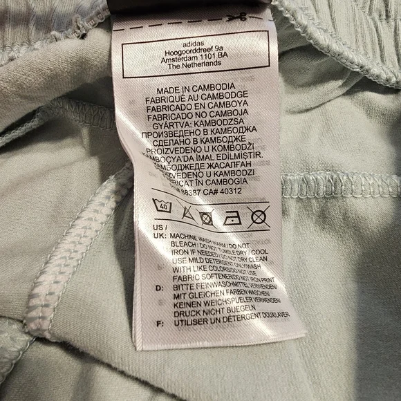 Sage Green Adidas Shorts Size Large - Picture 6 of 6